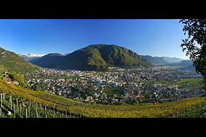 Bozen, Südtirol, Panoramaansicht - [Nr.: bozen-panorama-014.jpg] - © 2014 www.drescher.it