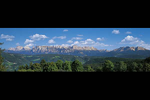 Dolomiten Panorama von Jenesien - [Nr.: dolomiten-von-jenesien-001.jpg] - © 1999 www.drescher.it