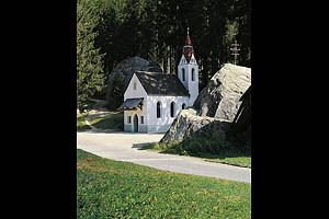 Wallfahrtskirche Maria Schmelz - [Nr.: martelltal-walfahrtskirche-maria-schmelz-001.jpg] - © 1996 www.drescher.it