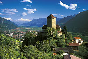 Schloss Tirol bei Meran - [Nr.: schloss-tirol-003.jpg] - © 1998 www.drescher.it