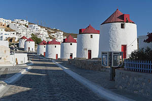 Astypalea, Chora, Windmühlen - [Nr.: astypalea-chora-275.jpg]