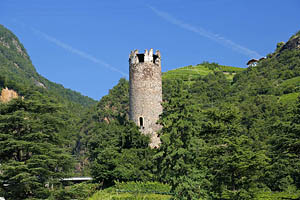 Bozen, Südtirol, Gescheibter Turm - [Nr.: bozen-gescheibter-turm-002.jpg] - © 2014 www.drescher.it