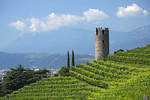 Bozen, Südtirol, Gescheibter Turm - [Nr.: bozen-gescheibter-turm-005.jpg] - © 2014 www.drescher.it