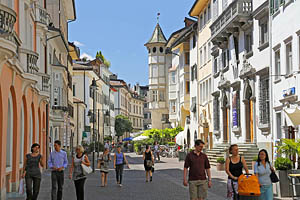 Bozen, Südtirol, Silbergasse - [Nr.: bozen-silbergasse-008.jpg] - © 2014 www.drescher.it