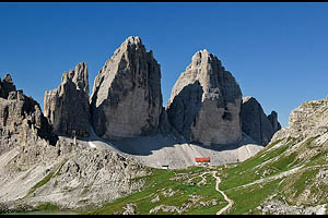 Dolomiten: 3 Zinnen - [Nr.: dolomiten-drei-zinnen-002.jpg] - © 2008 www.drescher.it