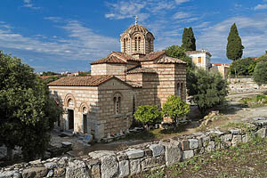 Athen, Akropolis, Heilige Apostel-Kirche - [Nr.: griechenland-athen-034.jpg]