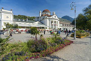 Meran Kurhaus mit Promenade - [Nr.: meran-kurhaus-006.jpg] - © 2008 www.drescher.it