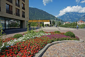 Meran Promenade, Thermenplatz - [Nr.: meran-promenade-006.jpg] - © 2009 www.drescher.it