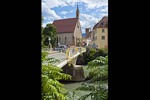 Meran Promenade mit Postbrücke - [Nr.: meran-promenade-031.jpg] - © 2009 www.drescher.it