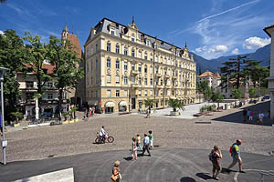 Meran Sandplatz - [Nr.: meran-sandplatz-007.jpg] - © 2009 www.drescher.it