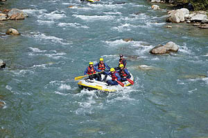 Naturns bei Meran, Rafting - [Nr.: naturns-rafting-001.jpg] - © 2008 www.drescher.it