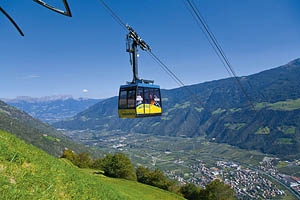 Naturns bei Meran, Seilbahn Unterstell - [Nr.: naturns-seilbahn-unterstell-001.jpg] - © 2007 www.drescher.it