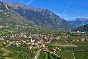 Luftaufnahme von Rabland bei Meran - [Nr.: rabland-luftaufnahme-001.jpg] - © 2013 www.drescher.it