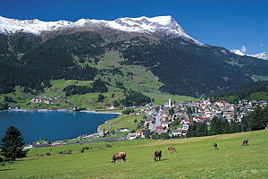 Reschen am See, Panorama - [Nr.: reschen-004.jpg] - © 2001 www.drescher.it