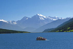 Reschensee mit Ortler - [Nr.: reschensee-003.jpg] - © 2004 www.drescher.it