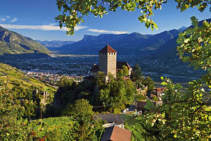 Schloss Tirol bei Meran - [Nr.: schloss-tirol-007.jpg] - © 2011 www.drescher.it