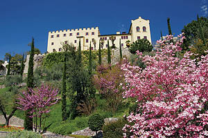 Schloss Trauttmansdorff bei Meran - [Nr.: schloss-trauttmansdorff-meran-001.jpg] - © 2005 www.drescher.it