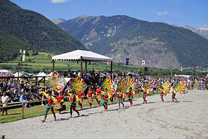 Ritterspiele in Schluderns, Südtirol - [Nr.: schluderns-ritterspiele-002.jpg] - © 2009 www.drescher.it