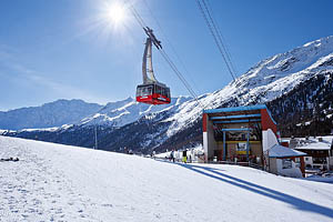 Schnalstaler Gletscherbahn, Skigebiet - [Nr.: skigebiet-schnalstal-001.jpg] - © 2013 www.drescher.it