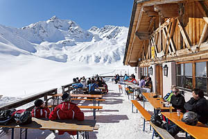 Schnalstaler Gletscherbahn, Skigebiet, Lazaun Alm - [Nr.: skigebiet-schnalstal-015.jpg] - © 2014 www.drescher.it