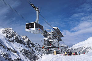 Seilbahn Sulden, Winter - [Nr.: skigebiet-sulden-009.jpg] - © 2008 www.drescher.it