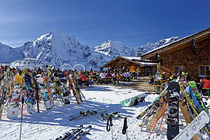 Skigebiet Sulden, Winter, Madritsch Hütte - [Nr.: skigebiet-sulden-010.jpg] - © 2008 www.drescher.it