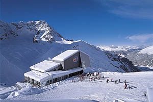 Seilbahn Sulden, Winter, Bergstation - [Nr.: skigebiet-sulden-012.jpg] - © 2008 www.drescher.it