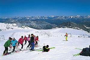 Stilfserjoch, Südtirol, Skigebiet - [Nr.: stilfserjoch-gletscherskigebiet-005.jpg] - © 1998 www.drescher.it