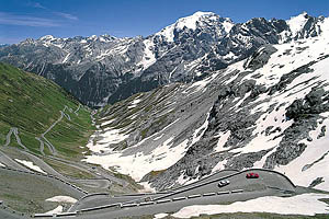 Stilfserjoch, Südtirol, Passstraße - [Nr.: stilfserjoch-passstrasse-007.jpg] - © 1998 www.drescher.it