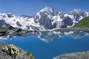 Sulden am Ortler, Bergsee - [Nr.: sulden-koenigspitze-001.jpg] - © 1997 www.drescher.it