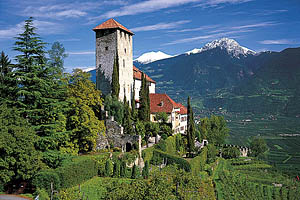 Tscherms bei Meran, Schloss Lebenberg - [Nr.: tscherms-schloss-lebenberg-003.jpg] - © 1998 www.drescher.it