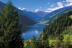 Der Zoggler Stausee im Ultental - [Nr.: ultental-zoggler-stausee-001.jpg] - © 2007 www.drescher.it