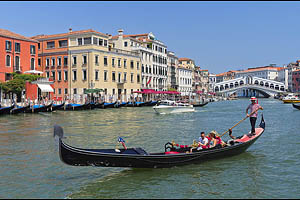 Venedig, Rialtobrücke, Gondel - [Nr.: venedig-057.jpg] - © 2017 www.drescher.it