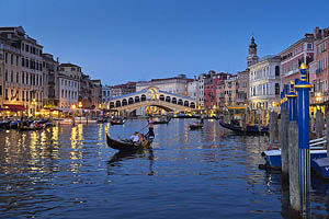 Venedig, Rialtobrücke, Gondel - [Nr.: venedig-173.jpg] - © 2017 www.drescher.it